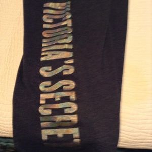 Victoria's Secret Boyfriend Sweatpants Sz Lg Short